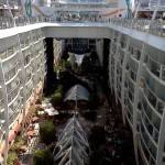 Deck 16; looking aft overlooking Central Park