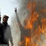 Burning Embassy